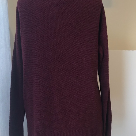 American Eagle Maroon Comfy Sweater - Picture 6 of 7